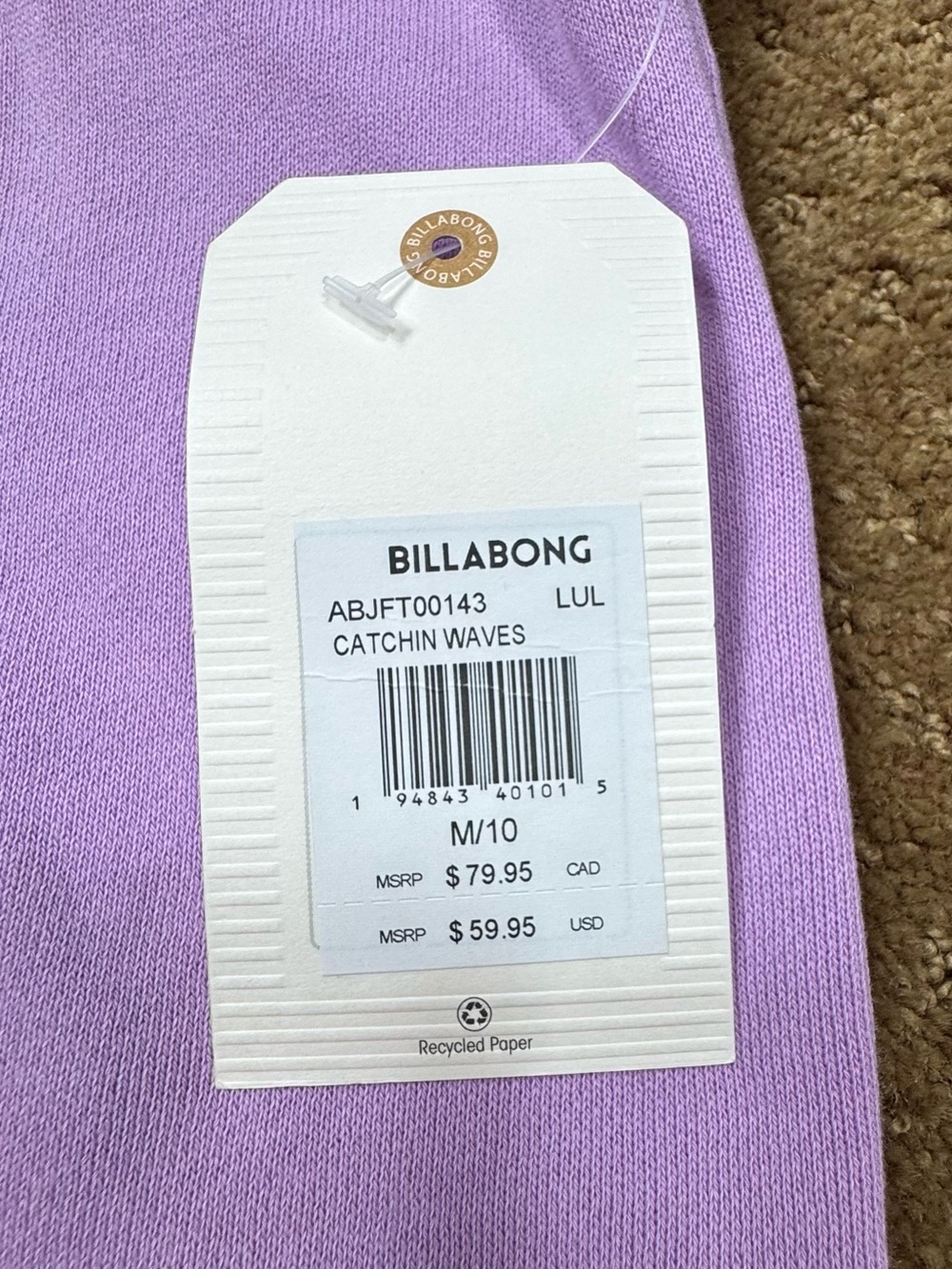 Billabong hooded sweatshirt new - Picture 10 of 11